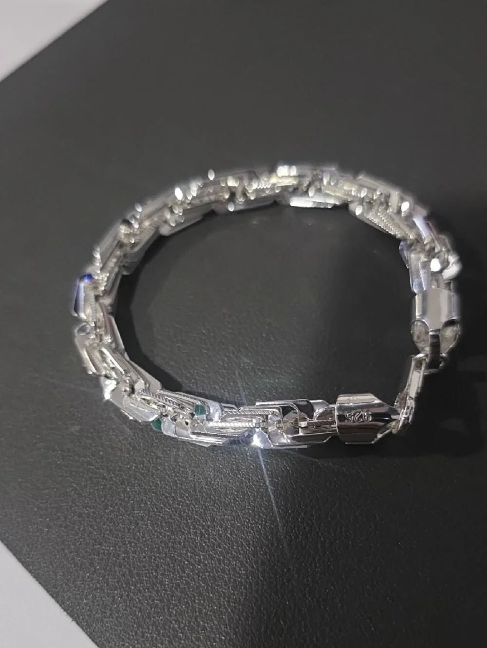 New 925 Sterling Silver Milano  Bracelet Size 8